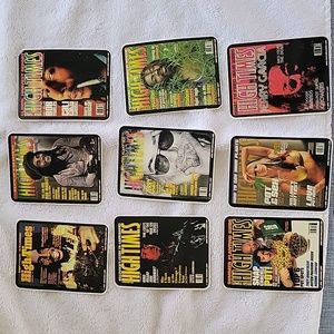 Vintage Stickers From High Times Magazine Covers. Excellent Condition.